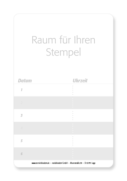 Terminkarte "süße Brise" Terminkarte "süße Brise"