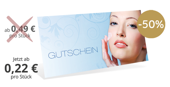 1209010114 Gutscheinkarte Classic "junge Haut" Gutscheinkarte Classic "junge Haut"