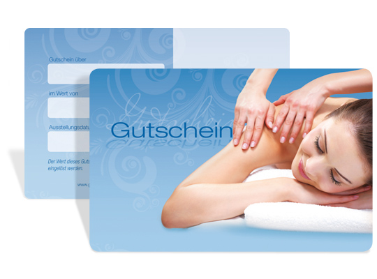 Gutscheinkarte Cute Case "relax"