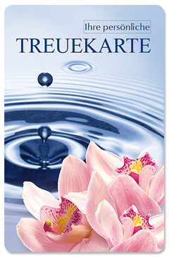 Treuekarte "Wellness Oase"