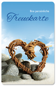 Treuekarte "Strandgut"