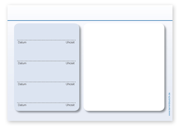 Terminzettel Classic #4.4 Terminzettel Classic #4.4