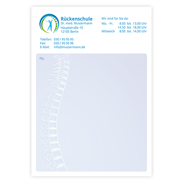 Privatrezepte Trend mit Eindruck Privatrezepte Trend mit Eindruck