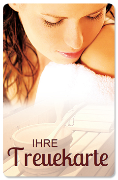 Treuekarte "Aufguss" Treuekarte "Aufguss"