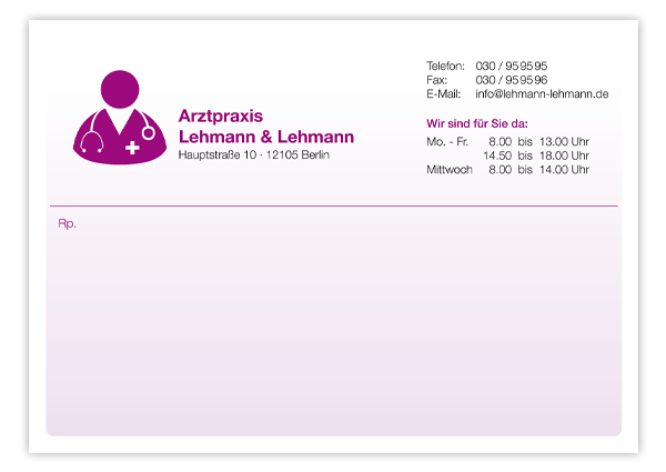 1225010630 Privatrezepte Classic mit Eindruck Privatrezepte Classic mit Eindruck