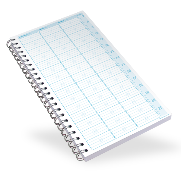 Terminplaner 1 Spalte - 15 Minutentakt Terminplaner 1 Spalte - 15 Minutentakt