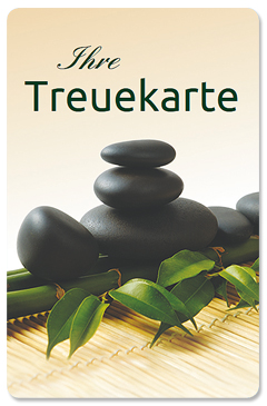 Treuekarte "Asia workout" Treuekarte "Asia workout"