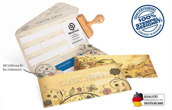 Gutscheinkarte Classic "Zauberranken" Gutscheinkarte Classic "Zauberranken"