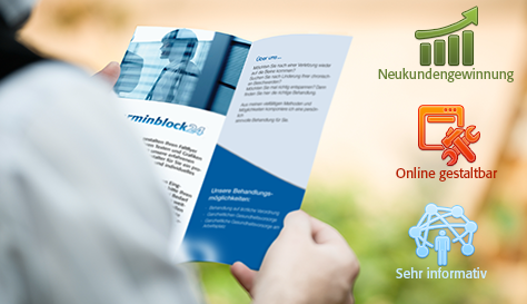 Flyer für dein Praxismarketing