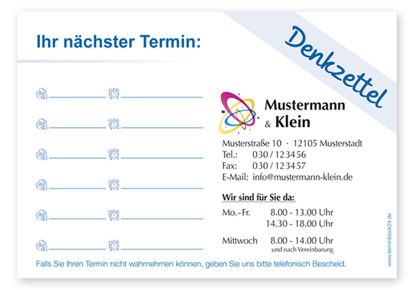 Terminzettel Classic #1.6