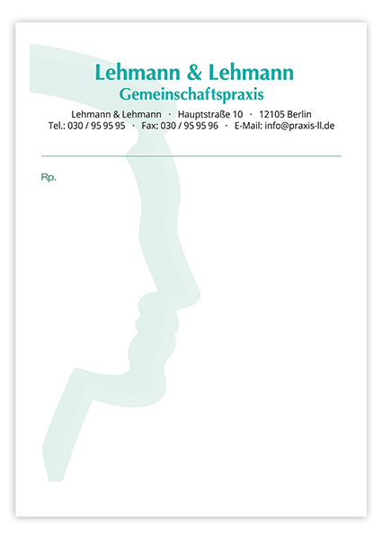 1225010661 Privatrezepte Trend mit Eindruck Privatrezepte Trend mit Eindruck