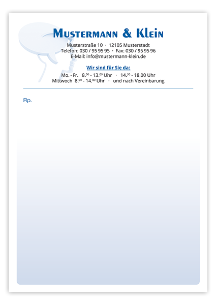 1225010656 Privatrezepte Trend mit Eindruck Privatrezepte Trend mit Eindruck