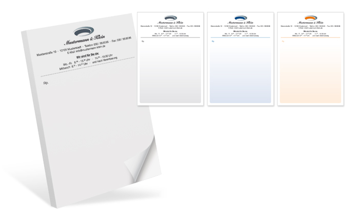Rezeptzettel Classic - Hochformat